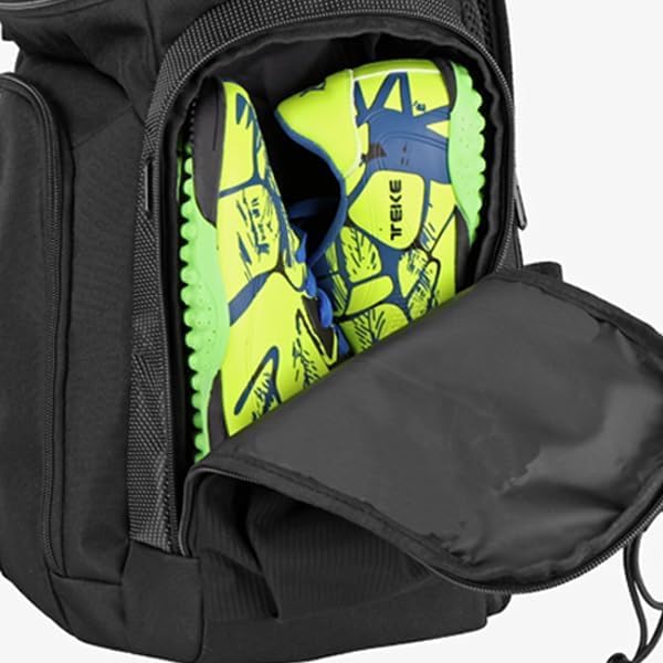 GRANDUP | Basketball Backpack, Large Sports Bag, With independent Ball Rack and Shoe Compartment, Can Store Thermos Bottles and Towels, Very Suitable