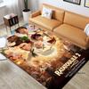 Cartoon Ratatouille Print Rug, Non-slip Kitchen Mat, Outdoor Rug, Home Bedroom Decoration, Yoga Mat, Birthday Gift.