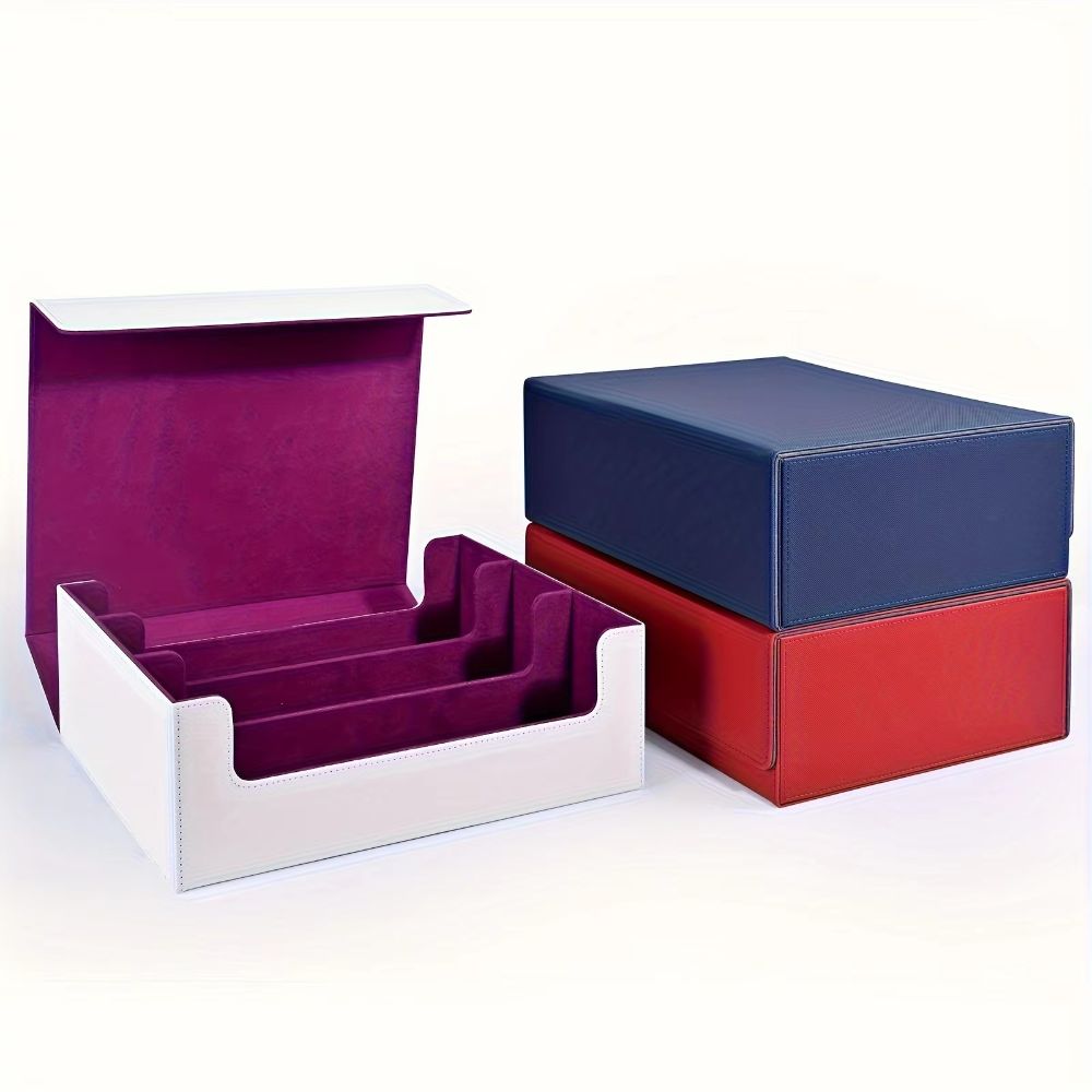 Display Window Game Card Organizer Single Sleeved Cards Card Deck Box Table Storage Supplies