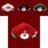 Trendy Japanese Childrens Wool Beret For Winter With Fun Christmas Motifs