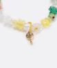 Bonbeau Little Joy Motif Mix Bracelet Colored Glass Flower Star Teddy Bear Motif Mix Bead Bracelet