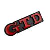 New Car 3D Metal GTD Badge Body Front Grill Trunk Emblem Sticker For Volkswagen VW Golf 3 4 5 6 7 7.5 MK4 MK5 MK6 MK7 GTD C