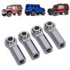 4PCS Metal   Joint Alloy for 1/10 Model Car 7.0mm Diameter M4 Thrd RC Car   Joint 4 Straight