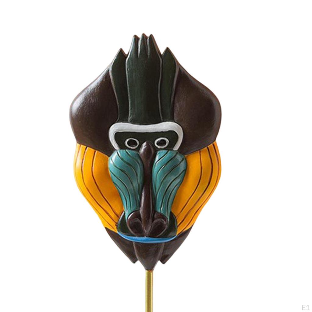 Abstract Face Statue Tabletop Collectible Decorative Arts Furnishing Crafts Ornament Sculpture for
