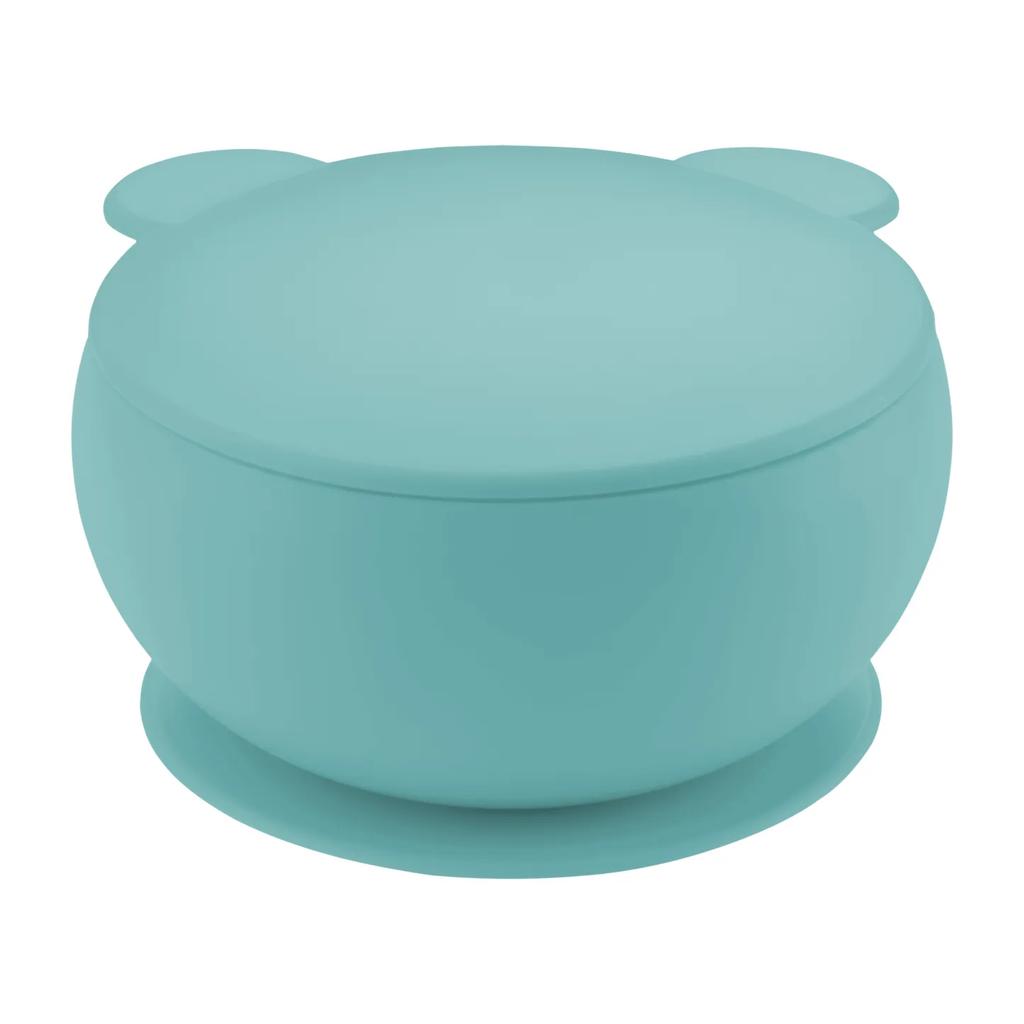 Set of Silicone Dishes for Children 3+1 element 6m+ MinikOiOi