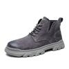 New Martin boots men's trendy fashion tooling boots retro high-end high-top boots men's shoes