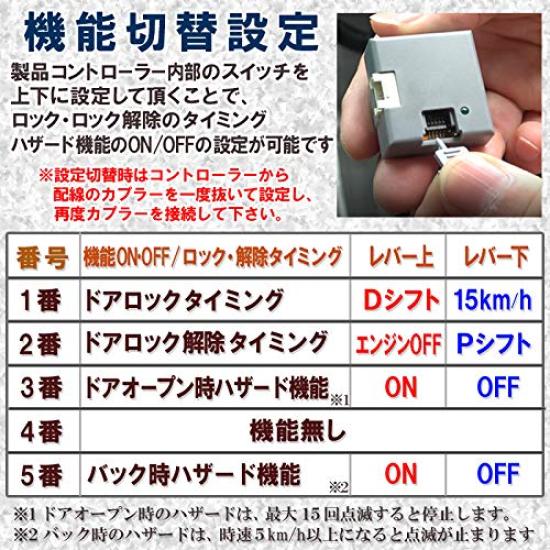 JG3 JG4 Door Lock Hazard System N-ONE Speed-linked &