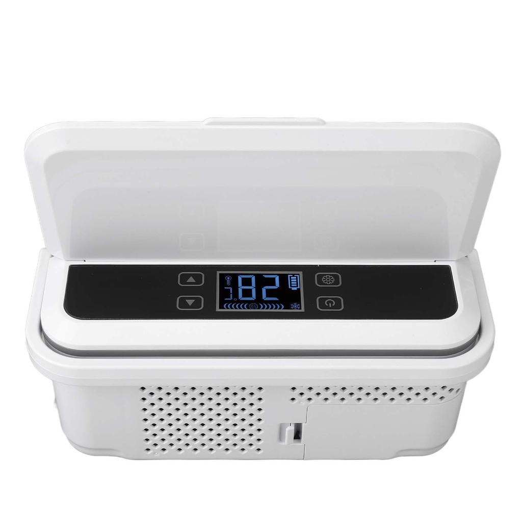 Insulin Kjøleboks Reise Kjølt Bærbar Holder Kjølig 2‑18 celsius Mini Medisinkjøleskap med