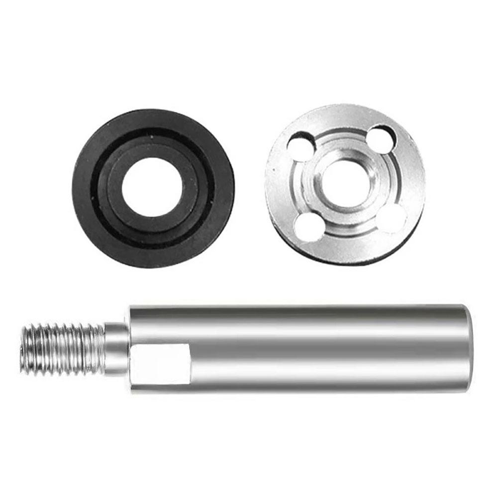 M-10 Arbor Connector Adapter Angle Grinder Polisher Lengthen Connecting Rod Multi-function Angle Grinder Accessories With Plates