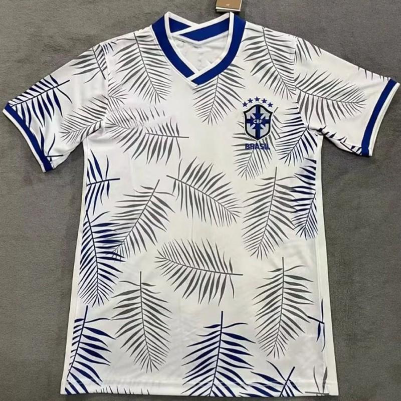 Maglia da Calcio Nazionale Brasiliana Neymar 10 Raphinha Edizione da Tifoso Manica Corta Uomo Donna Abbigliamento Sportivo