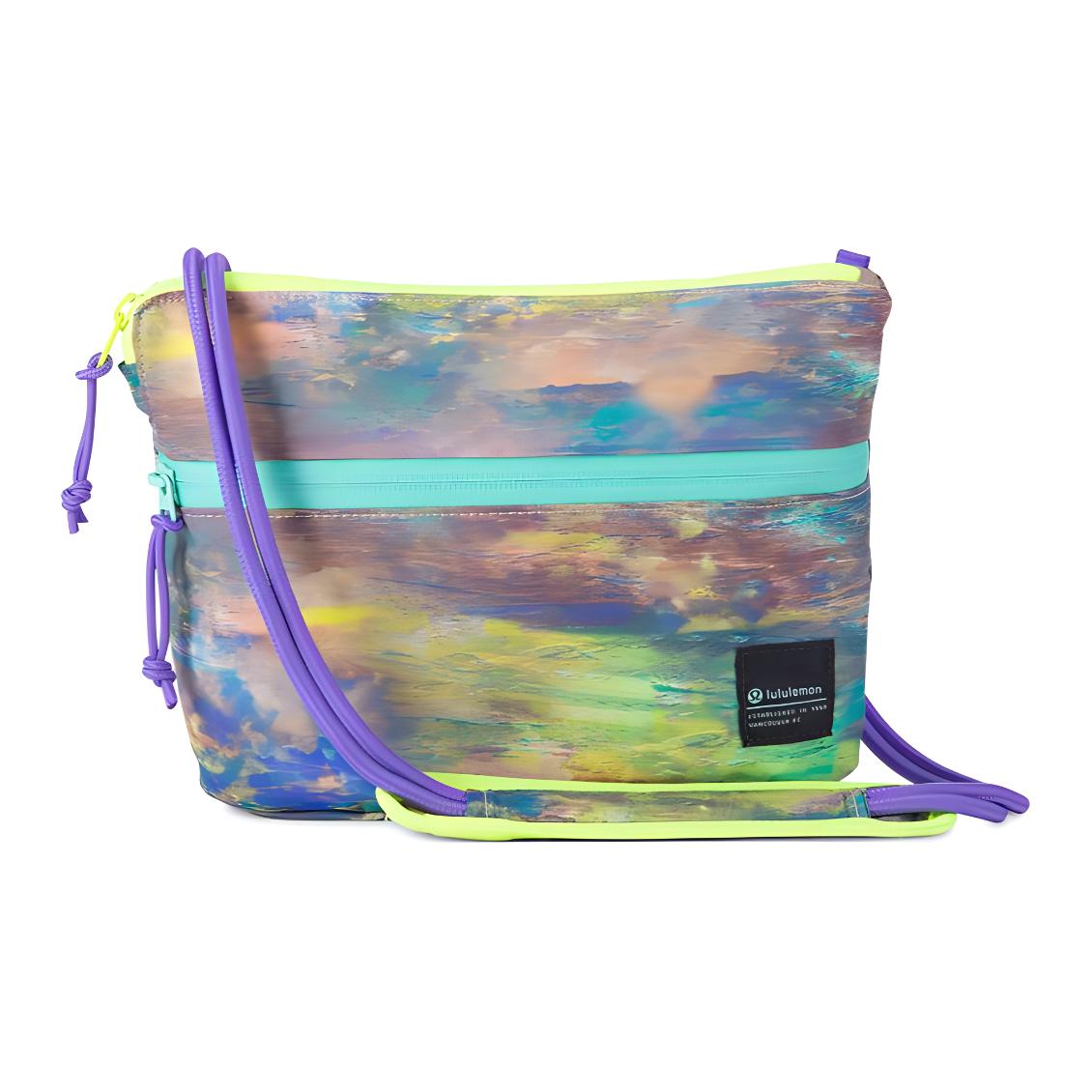 

Lululemon Patch 2.5L Logo Nylon Shoulder Crossbody Bag Unisex bags Colorful LU9AYYS-056312 Multicolor