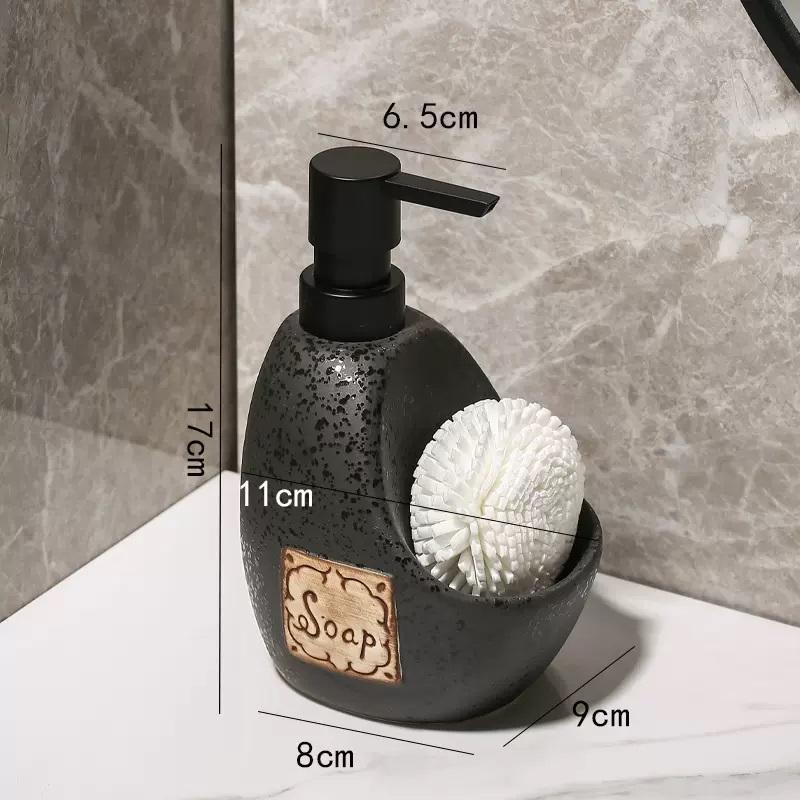 

Керамическая бутылка для жидкого мыла Дозатор для мыла Контейнер для мыла Насос для мыла Дозатор для мыла Заправляемая бутылка для мыла B