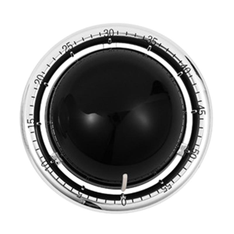 

Magnetic Kitchen Countdown Timer Easy To Use Mechanical Device For Cooking Precise Laboratory Timing Tool Easy to Use чёрный