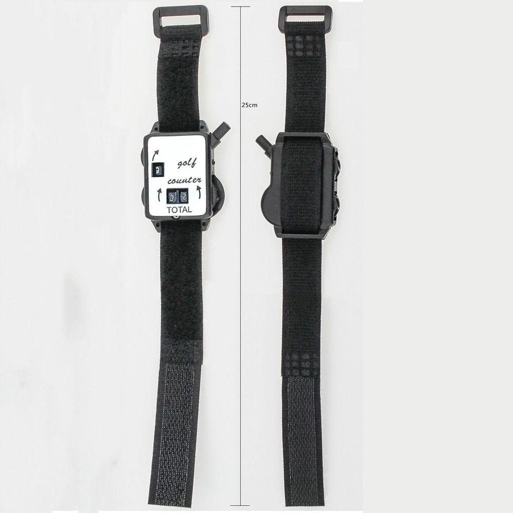 Golf Training Supplies Shot Wristband Digits Scoring Keeper Golf Score Counter Golf Count Watch