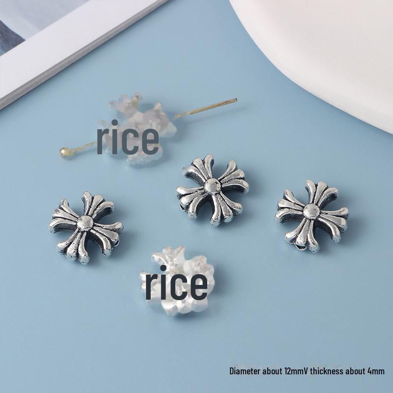 Συλλογή Κοσμημάτων με Χάντρες από Κράμα Cross Knight Our Lady: Χειροποίητα DIY βραχιόλια, κολιέ και σκουλαρίκια υλικά