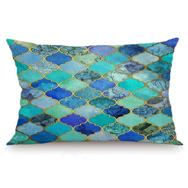 XUNYU 30X50cm/40x60cm Husă de pernă Husă de pernă geometrică pentru cameră pentru copii Husă de pernă decorativă pentru canapea dormitor JX002