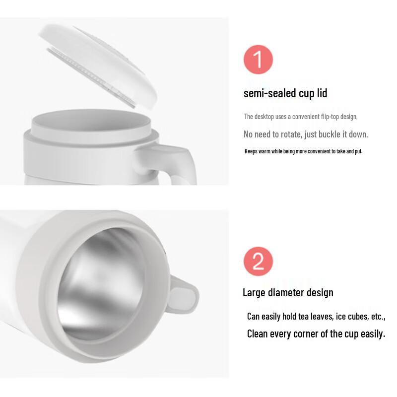 Thermos Stainless Steel Insulated Mug with Handle
