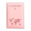 Custom Color-Changing PU Passport and Ticket Holder