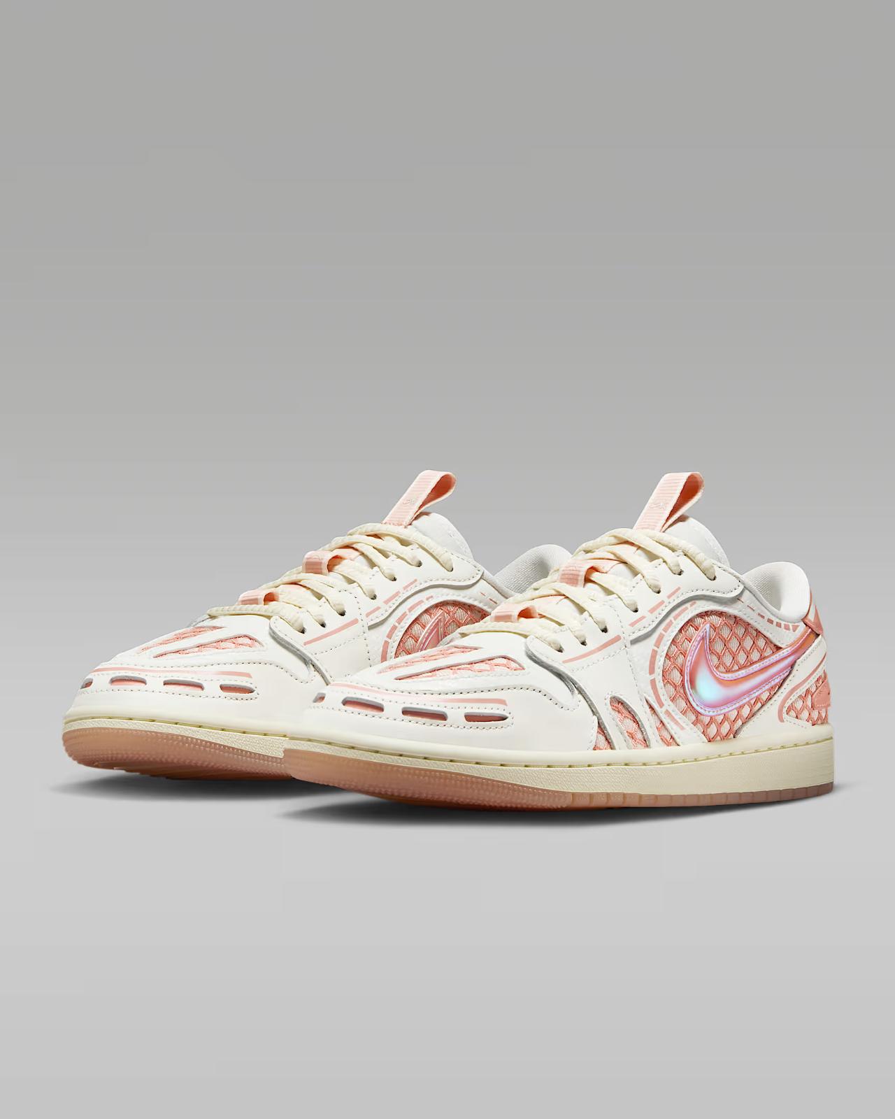 HQ2186-180 Nike Air Jordan 1 Low Method Of Make V3 Sail Coconut Milk (Women s) 5W
