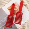 Women's Large Curved Needle Knit Styling Comb - Fluffy, Durable, and Multifunctional for Big Curls