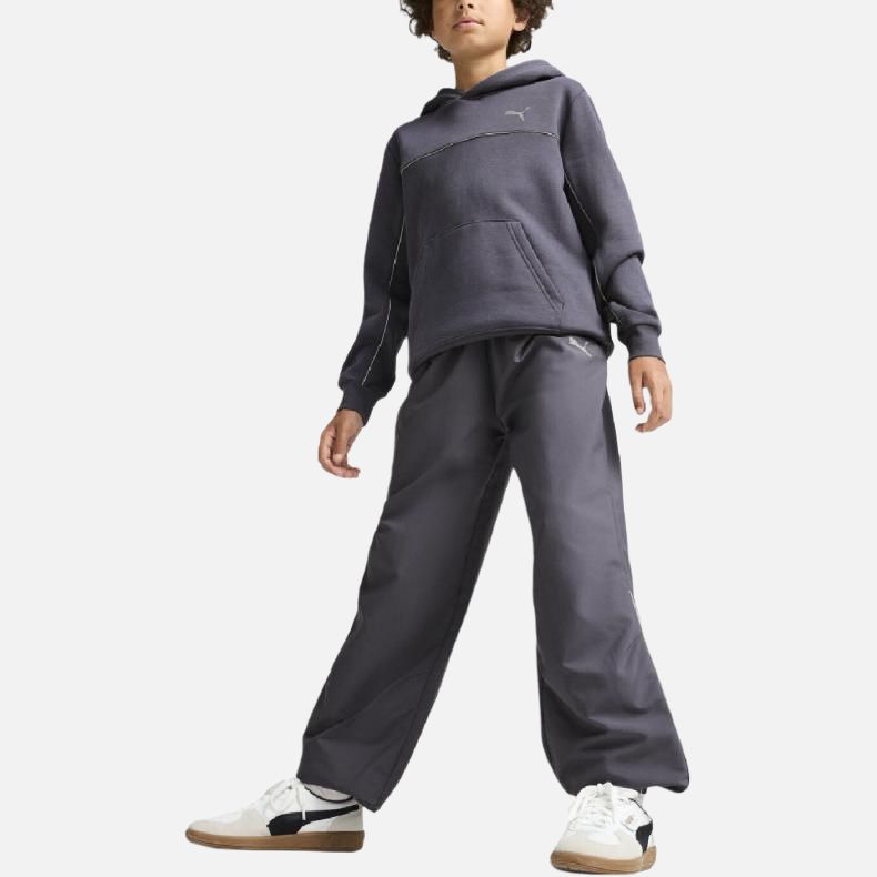 Puma Knitted Sports Pants Martian Sunset Comfortable Simple Versatile Mid Waist Kids bottoms 626464-69