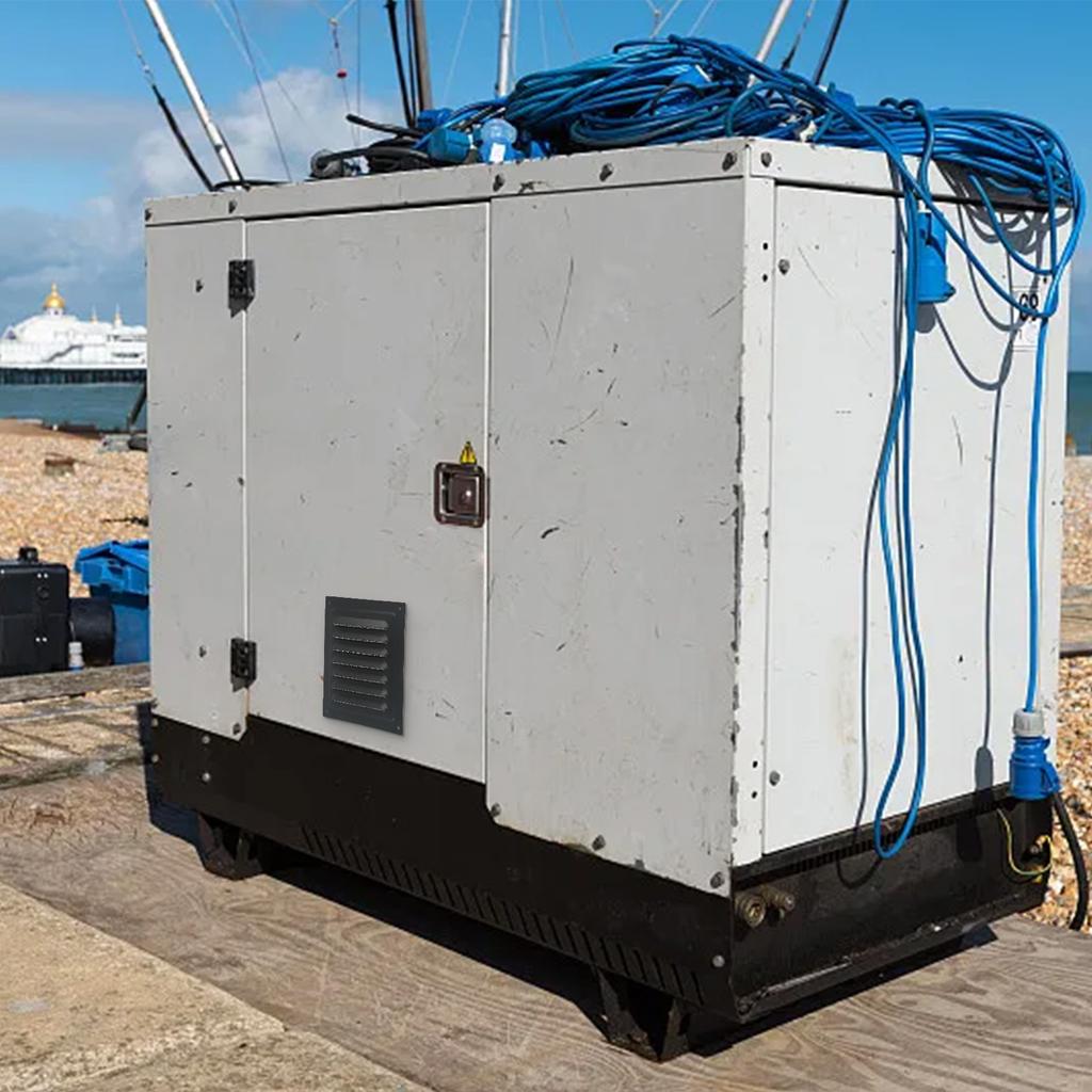 Louver Ventilation Grille Square Return Grille With Protective Grille HVAC Wall Ventilation GrilleHeating Cooling Air Vent Cover