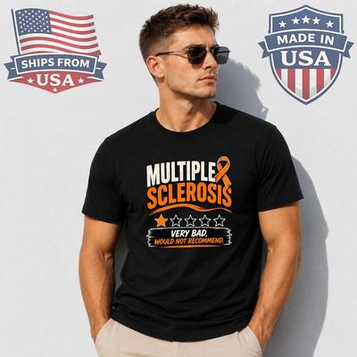 Multiple Sclerose Zou Ik Niet Aanbevelen Grafisch T-shirt Bewustzijn