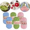6 Pieces Chunky Yarn Knitting Spaghetti Fabric Cloth for Blanket Pillow