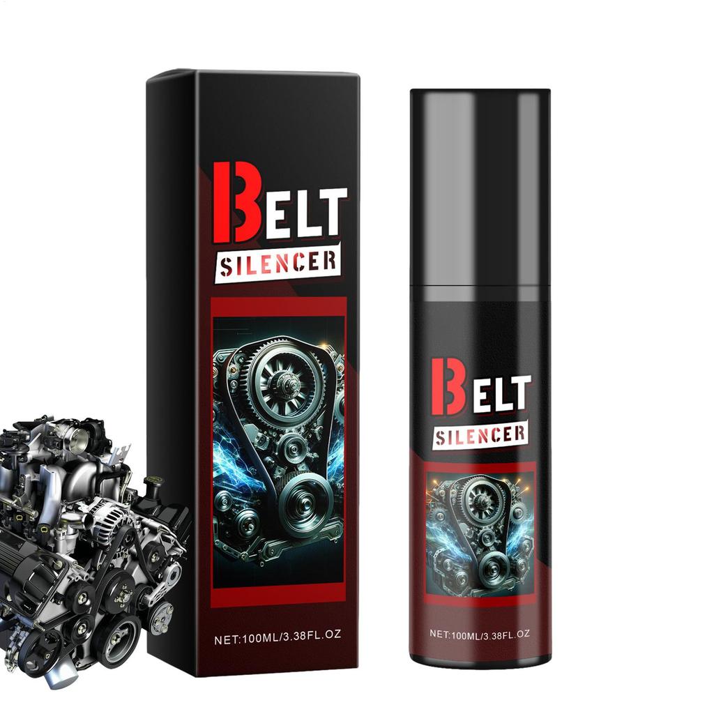 100ml Car Engine Auto Belt Dressing Spray Car Belt Noise Spray Automotive Prolongs Belt Life Spray-On Dressing Spray