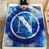 Napoli,pattern Flannel Blanket, High Quality Comfortable for All Seasons, Home Decor, Warmth and Comfort, Perfect for Gifts.