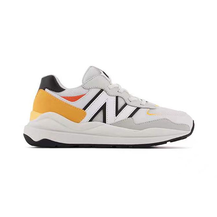 New Balance 5740 Series Low-Top Retro Running Shoes Kids sneakers White Orange PV5740SB