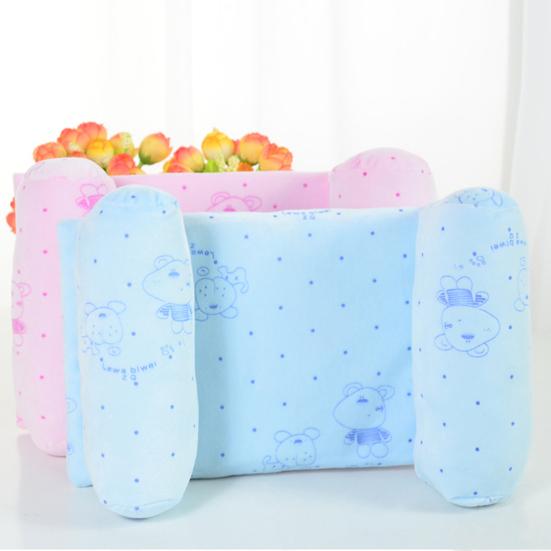 Soft Baby Pillows Adjustable Baby Headrest Infant Sleep Pillow for Neck