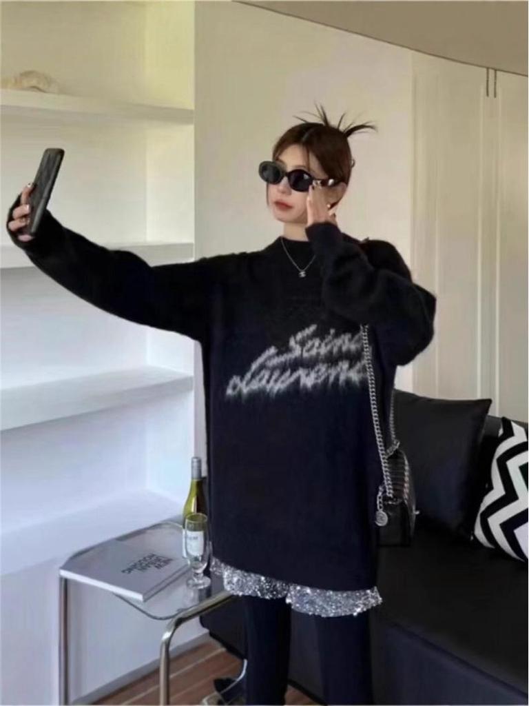 Ys Trendy Unisex Mohair Sweater - Autumn/Winter Collection