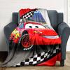 Cars Adventure Flannel Blanket Super Soft Warm Cozy Blanket For Sofa Bed Office Travel Allseason Home Decor Gift