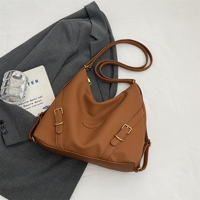 

Autumn and winter multi-functional messenger bag women s 2024 new backpack travel shoulder bag large-capacity commuter bag