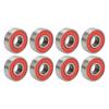 8Pcs 608  ABEC 9   Bring Carbon Steel Sled   Brings 8x22x7mm for Roller Skates Dance Boards