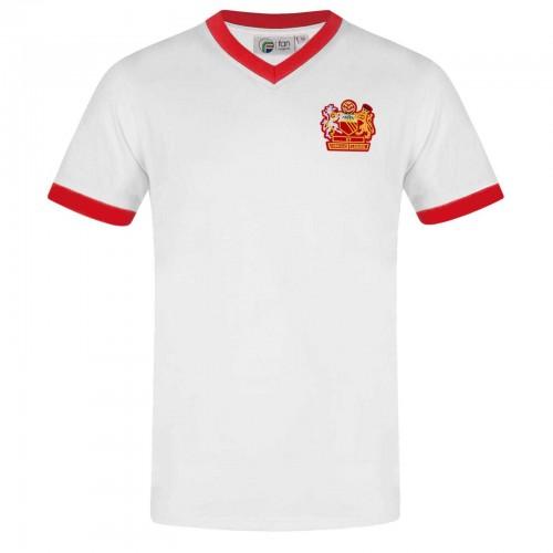 Fan Originals Mens Manchester Crest V Neck T-Shirt
