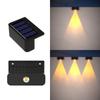 Decorative Stairs Wall Lamp Waterproof Solar Powered Lamps LED Solar Garden Lights  Outdoor