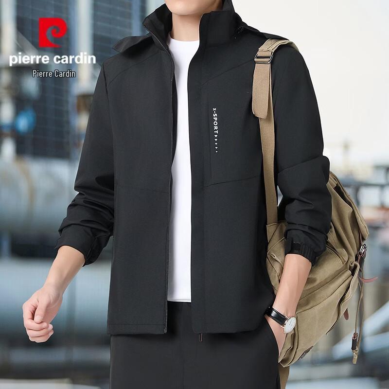 Pierre Cardin Men s Plus Size Outdoor Hooded Jacket XL