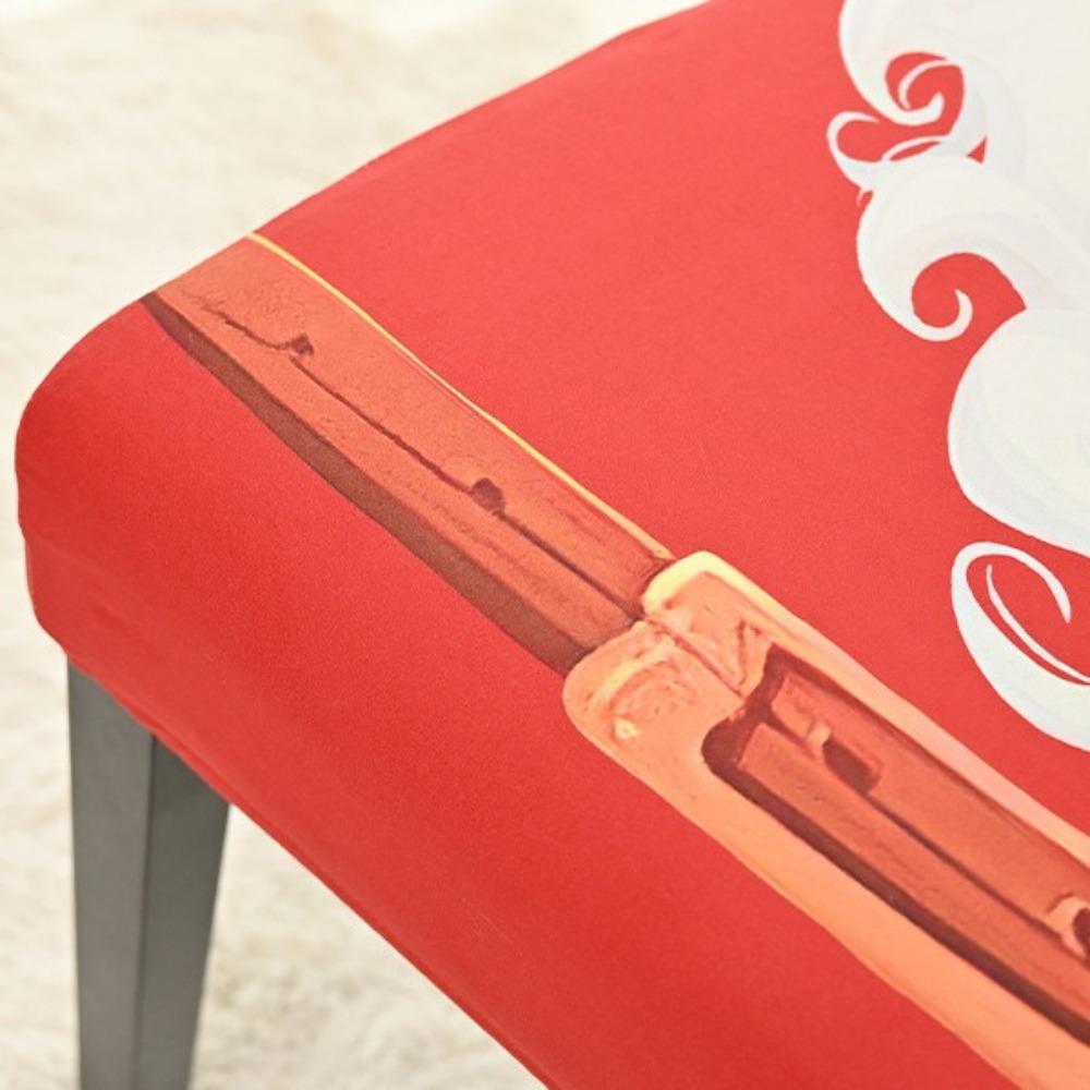 Cartoon Christmas Chair Cover Xmas Decoration Wear for Chairs Christmas Decoration