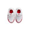 Nike Air Max SC Low top Running Shoes White Red Black Infant And Toddler CZ5361-106