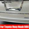 Capac capac portbagaj din spate cromat Trim licenta pentru Toyota Voxy Noah R80 2017 2018 Protectie portbagaj