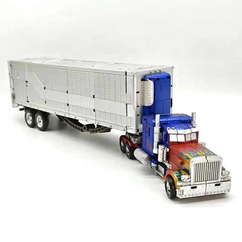Baiwei Trailers Transformation Toys Optimus Commander Robot Tactical Container Model Deformation Figure TW1122 TW1022 CY01 KIT Entertaining Play Safe