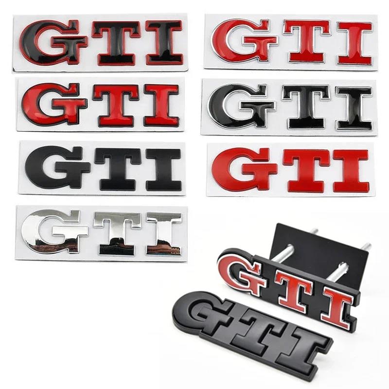 BSF1 Emblems Car Front Grille Badge Emblem Rear Trunk Sticker 3D Metal Logo For Volkswagen VW GTI Polo Golf 4 5 6 7 MK2 MK3 MK4 Mk5 M ld2