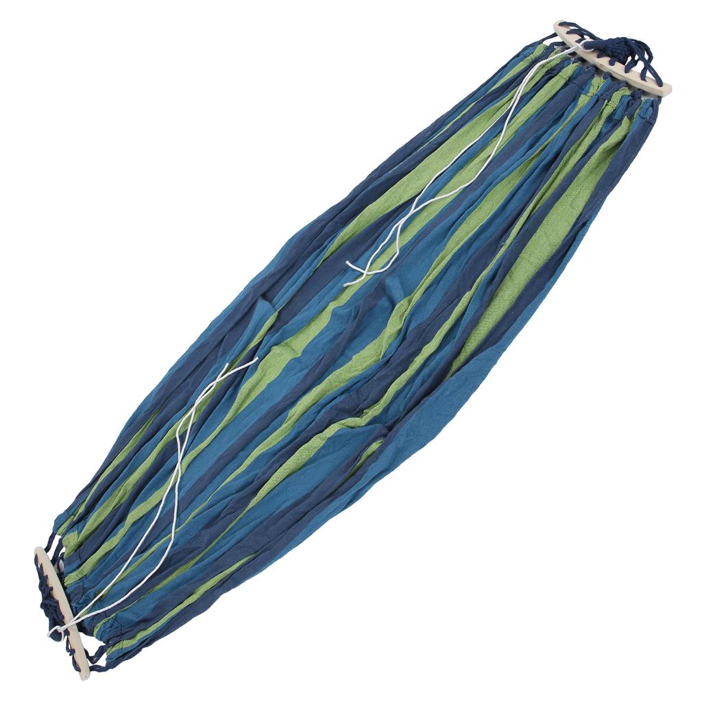 Camping Hammock Portable Outdoor Travel Lightweight Hammock with Hardwood Spreader Bar