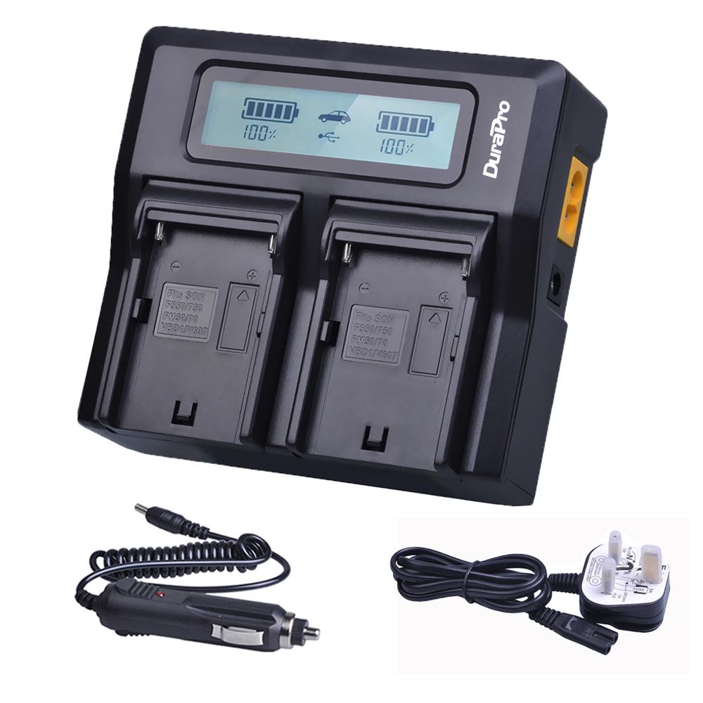 Kastar LCD Rapid Charger Battery for Sony NPF550 NP-F570 NP