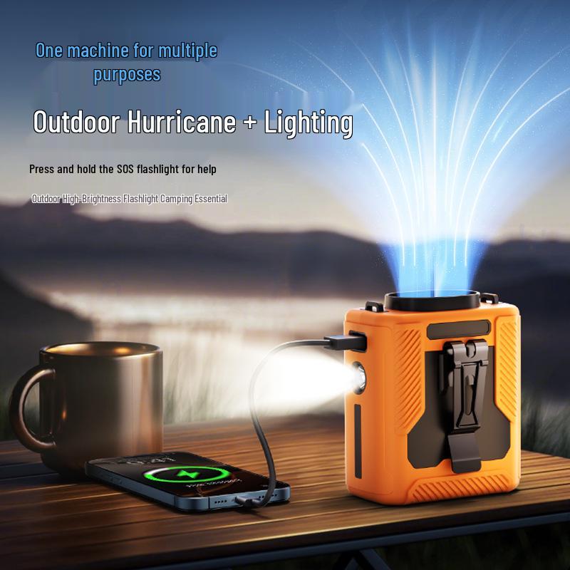 Summer Sports Cooling Fan: Wearable Relief for Mountaineering, Cycling, and Outdoor Work