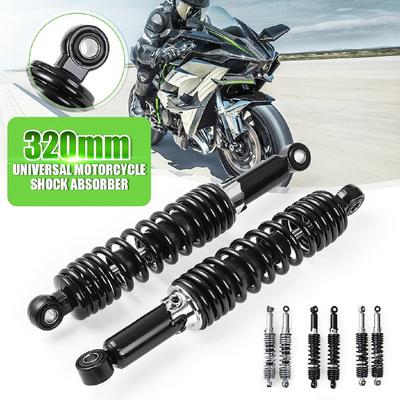 320mm Amortisseurs Arrière Universels pour Moto Amortissement Réglable 1 Paire Pour Suzuki/Yamaha 90cc-15cc Moto Tout-Terrain VTT