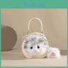 Adorable Ragdoll Cat Plush Feline Mini Crossbody Bag With Double Straps For Street Style