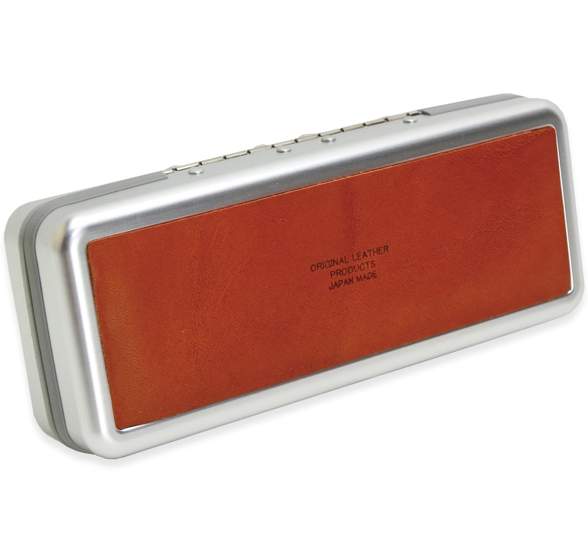 

жесткий алюминиевый футляр для очков, изготовленный из Точиги Легкий и идеально подходящий для мужчин и для чтения Идеально подходит в качестве подарка Стильный, большой, кожаный. прочный,